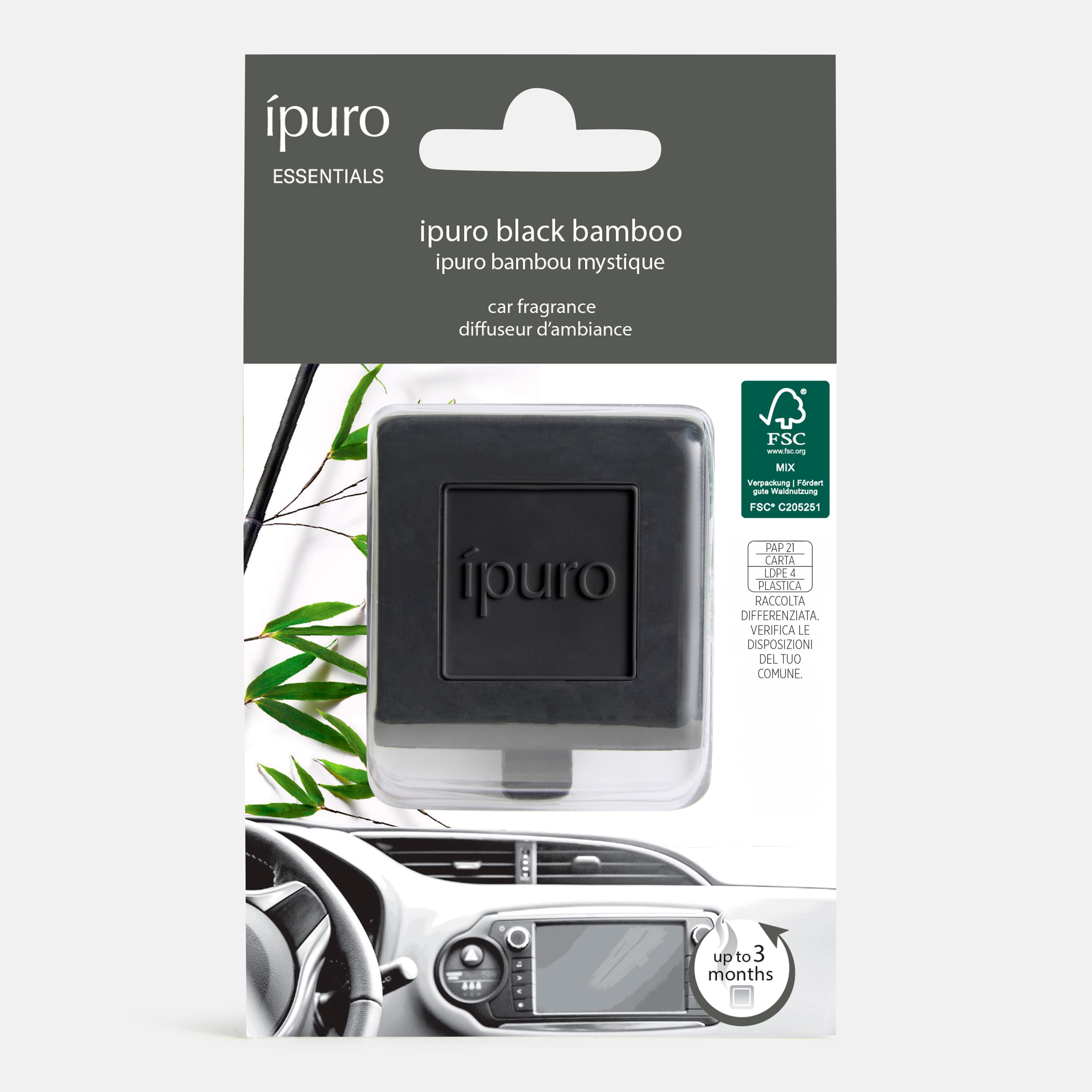 ipuro Essentials Carline Black Bamboo