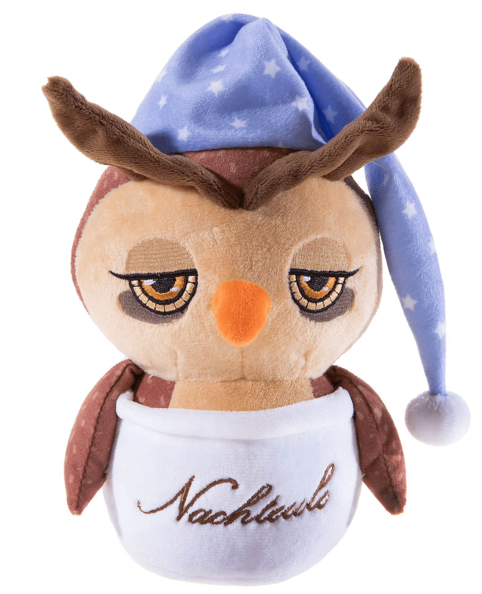 Heunec - Charaktier Nachteule 18 cm – Niedliches Kuscheltier von Heunec zum Kuscheln & Sammeln