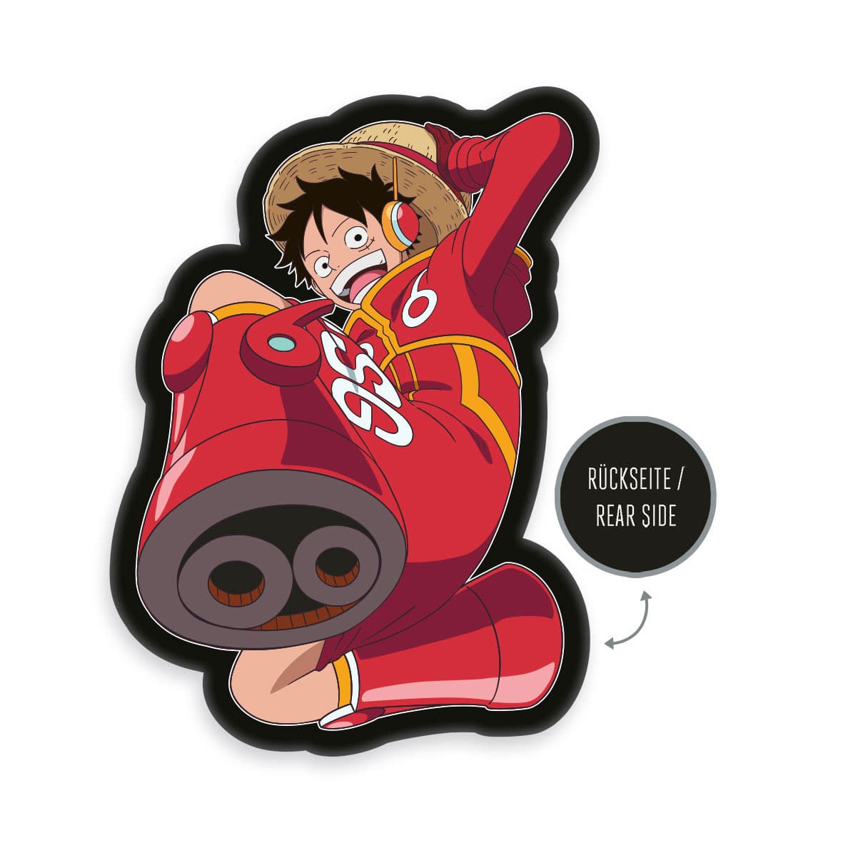 Herding - One Piece Dekokissen Luffy Egghead 36 cm M Exclusive