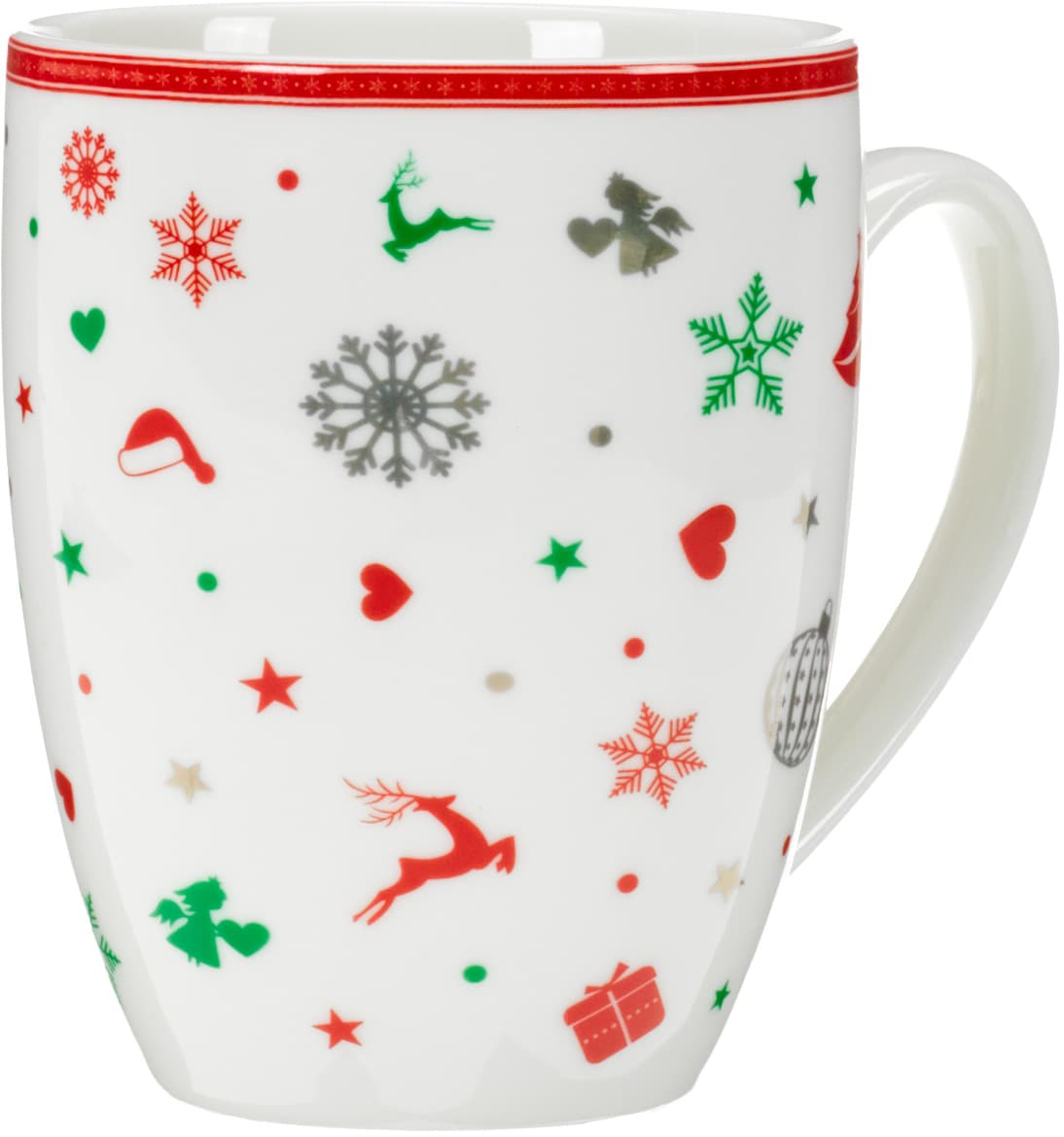 TRENDSHOP Tasse Weihnachten 350ml
