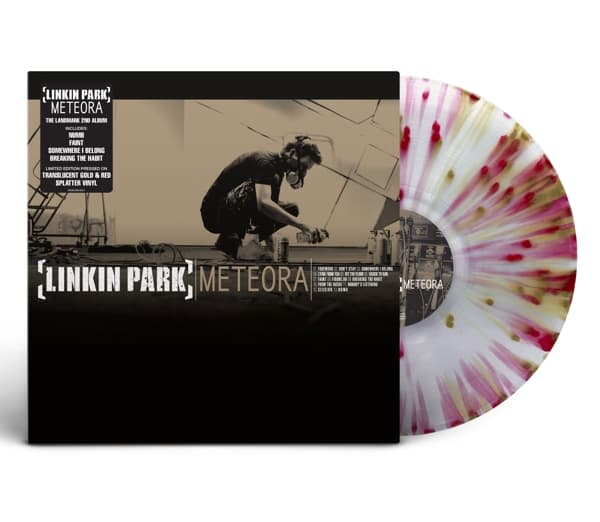 Meteora(Translucent Gold and Red Splatter Vinyl) 