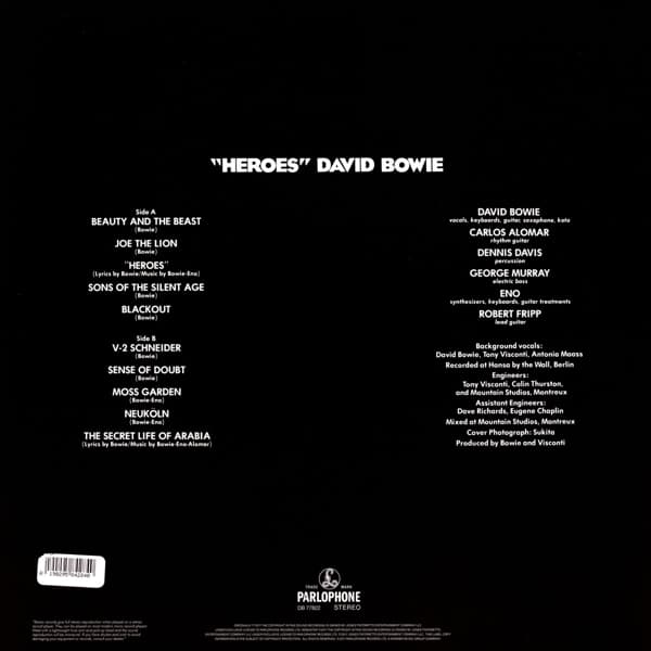Produktbild Heroes (2017 Remastered Version) 180Gr. 2 von 3