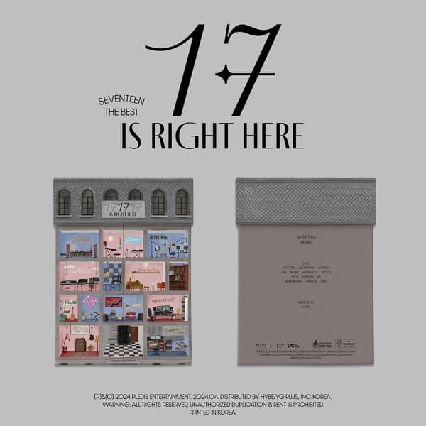 BEST ALBUM "17 IS RIGHT HERE" (HEAR Ver.) 