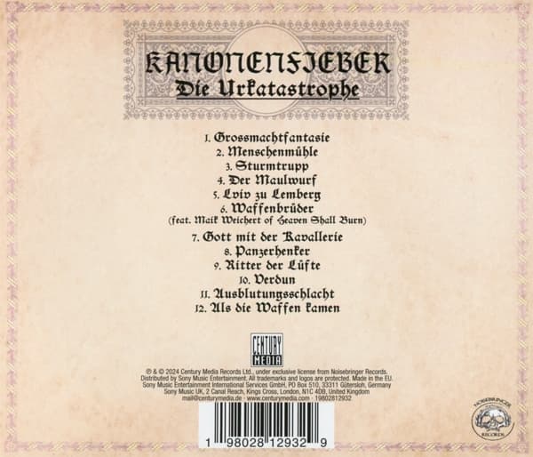 Produktbild Die Urkatastrophe  2 von 2
