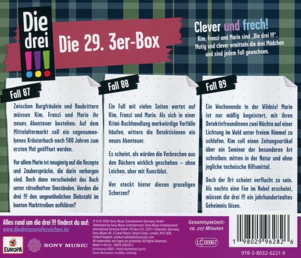29./3er Box - Folgen 87-89 