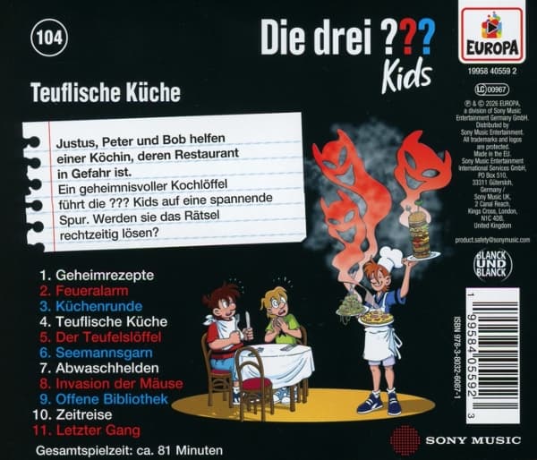 Folge 104: Teuflische Küche 
