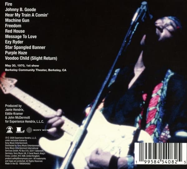 Magic Boy: The Jimi Hendrix Experience Live At Berkeley [First Show] 