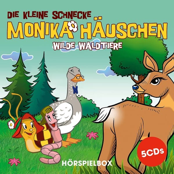 Monika Häuschen - Wilde Waldtiere (5CD-Box) 