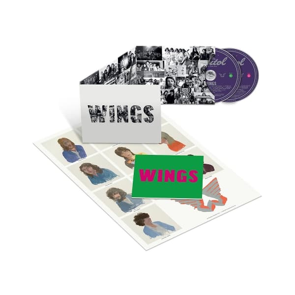 WINGS (Ltd. 2CD,36pg Book, Poster) 