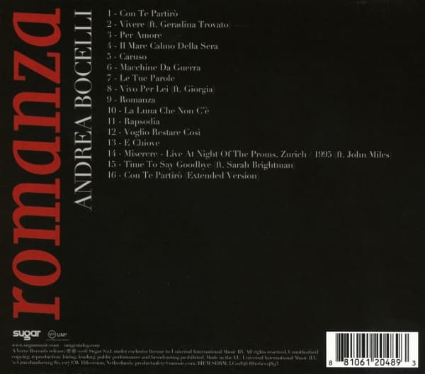 Romanza (30th Anniversary Edt.) 