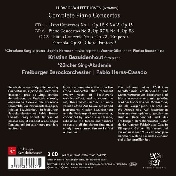 Beethoven: Complete Piano Concertos - Choral Fanta sy