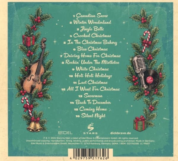 Comin' Home for Christmas CD Digipack