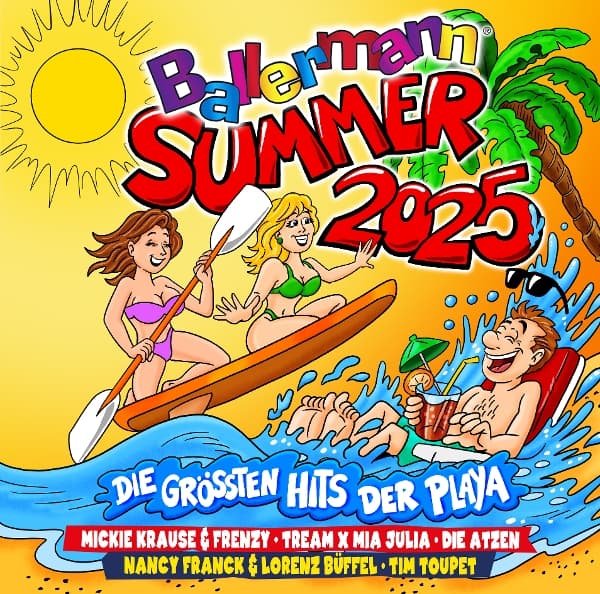 Ballermann Summer 2025 Die Grössten Hits Der Playa