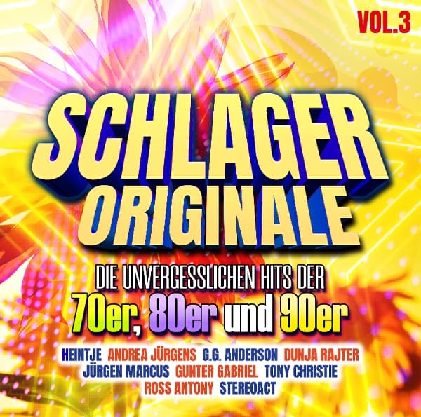 Schlager Originale- Unvergessliche Hits Vol.3 Hits der 70er,80er&90er