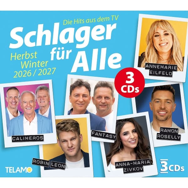 Schlager für Alle - Herbst/Winter 2026/2027 (3CD) 