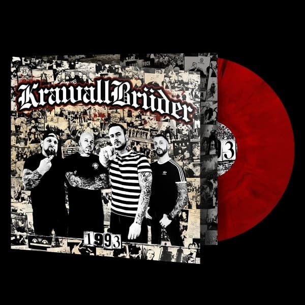1993 - rot/schwarze Vinyl 