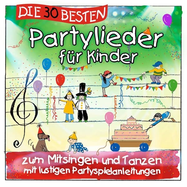 Die 30 besten Partylieder für Kinder 