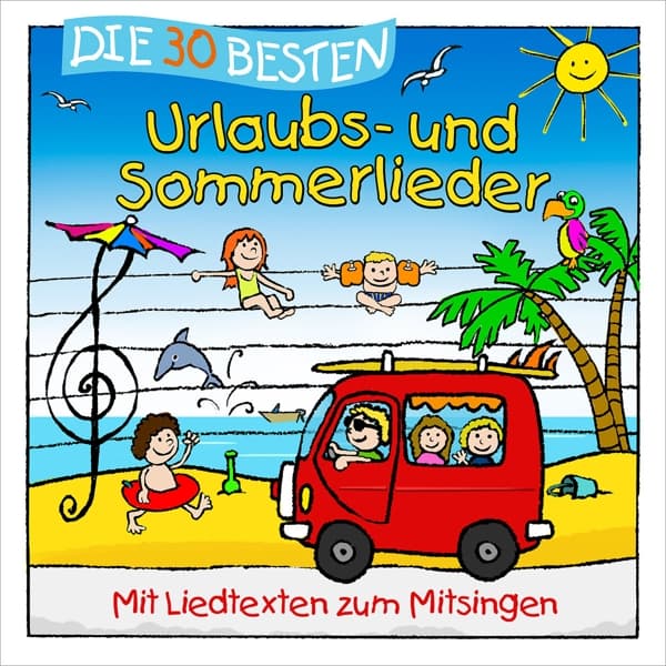 Die 30 besten Urlaubs- und Sommerlieder Lamp und Leute
