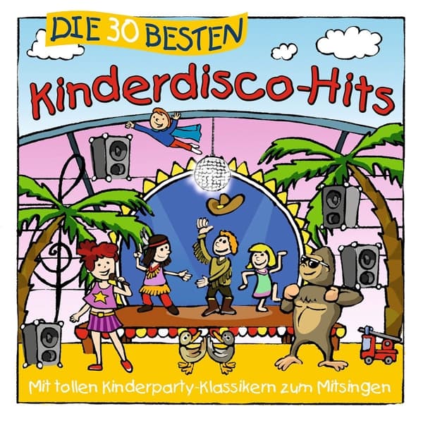 Die 30 besten Kinderdisco-Hits 