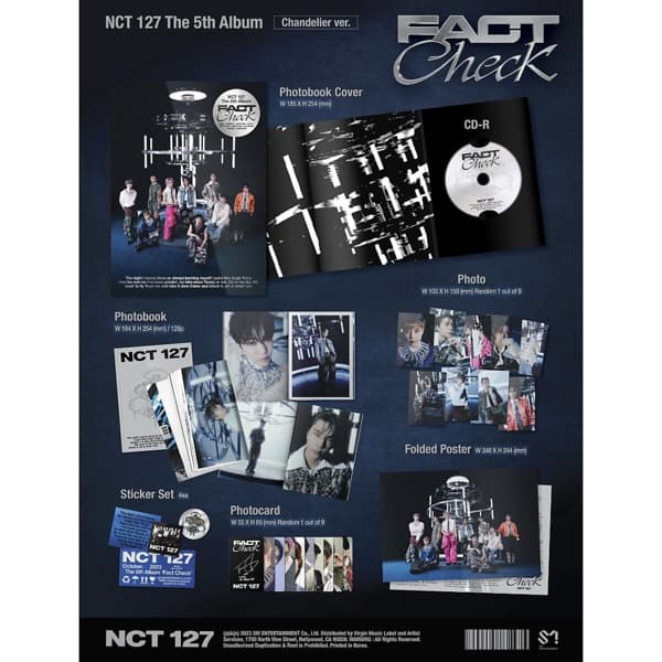 The 5th Album 'Fact Check' (CD Chandelier Ver.) 