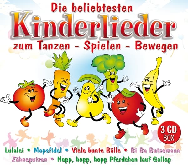 Die beliebtesten Kinderlieder 