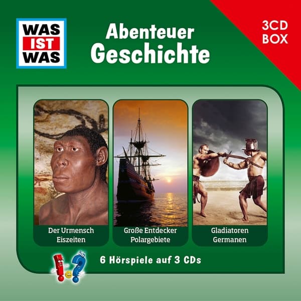 3-CD Hörspielbox Vol. 14 - Abenteuer Geschichte 