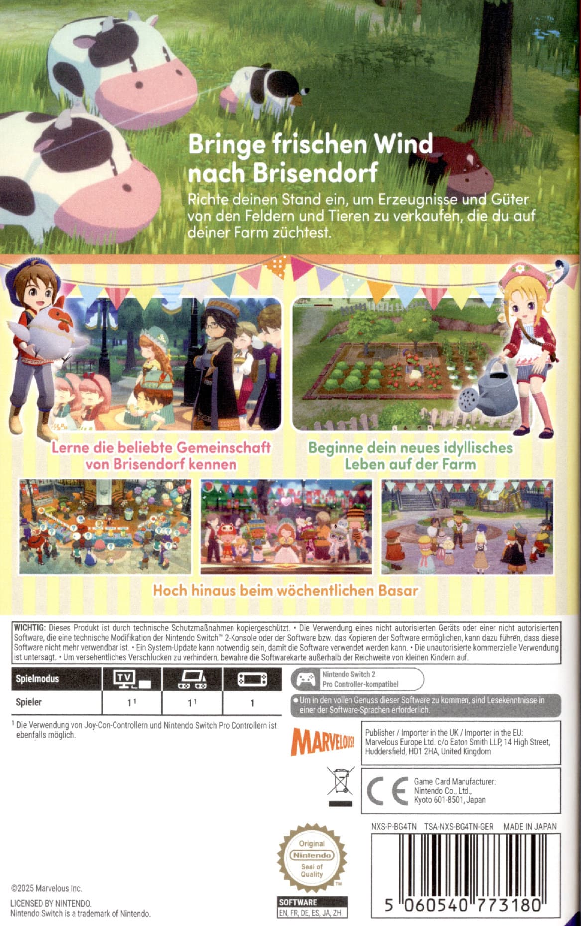Produktbild Story of Seasons - Grand Bazaar (Nintendo Switch 2 Edition) 2 von 8