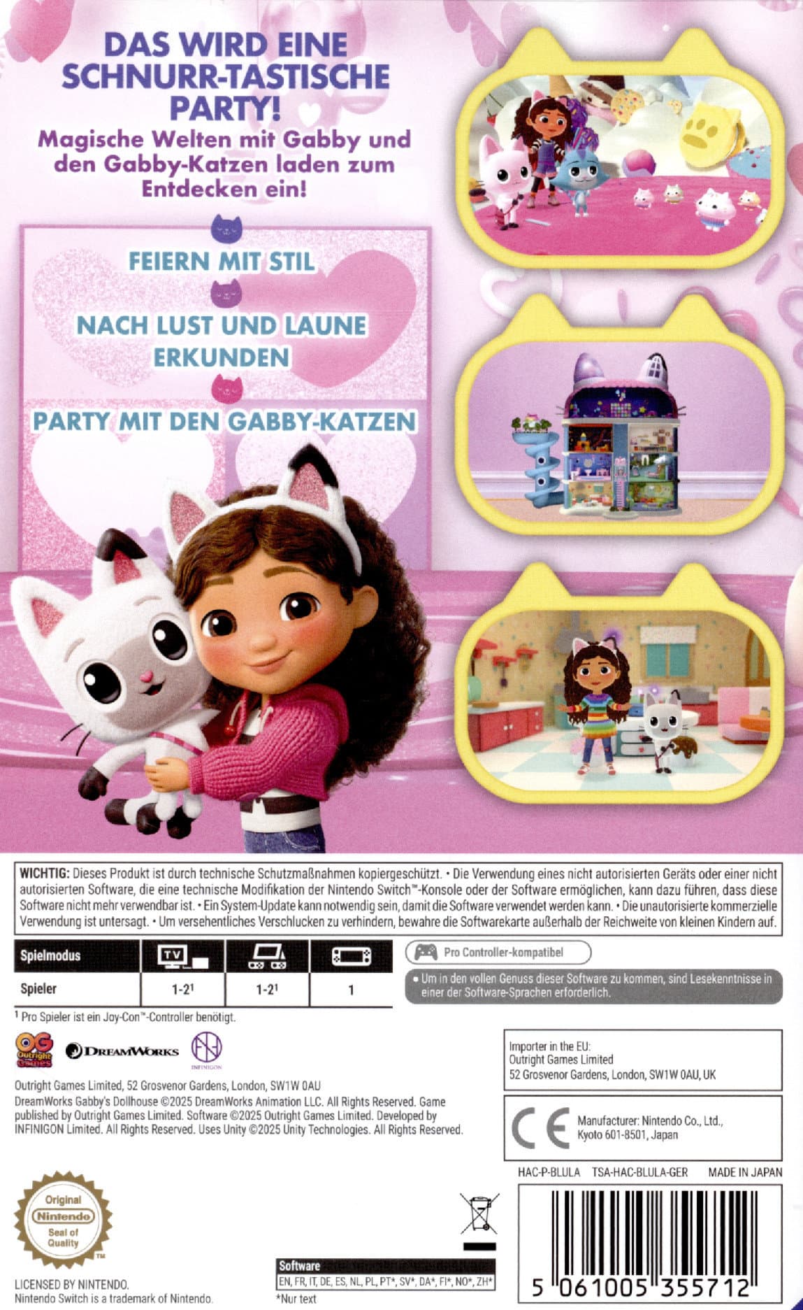 Produktbild Gabby's Dollhouse - Bereit für die Party 2 von 10