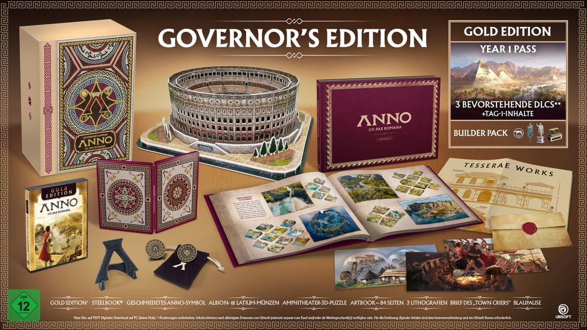 Anno 117: Pax Romana (Governors Edition) Playstation 5