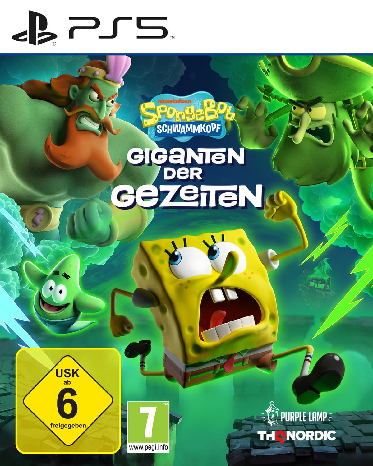 Spongebob Schwammkopf - Giganten der Gezeiten Playstation 5