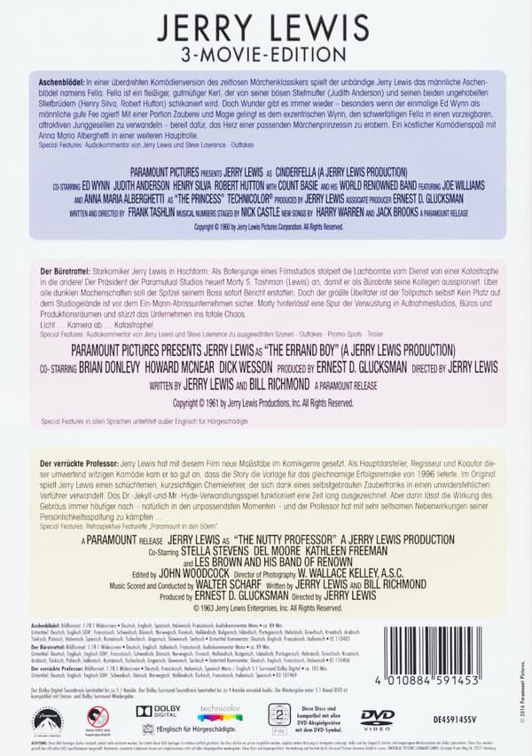 Produktbild Jerry Lewis Edition  [3 DVDs] 2 von 2