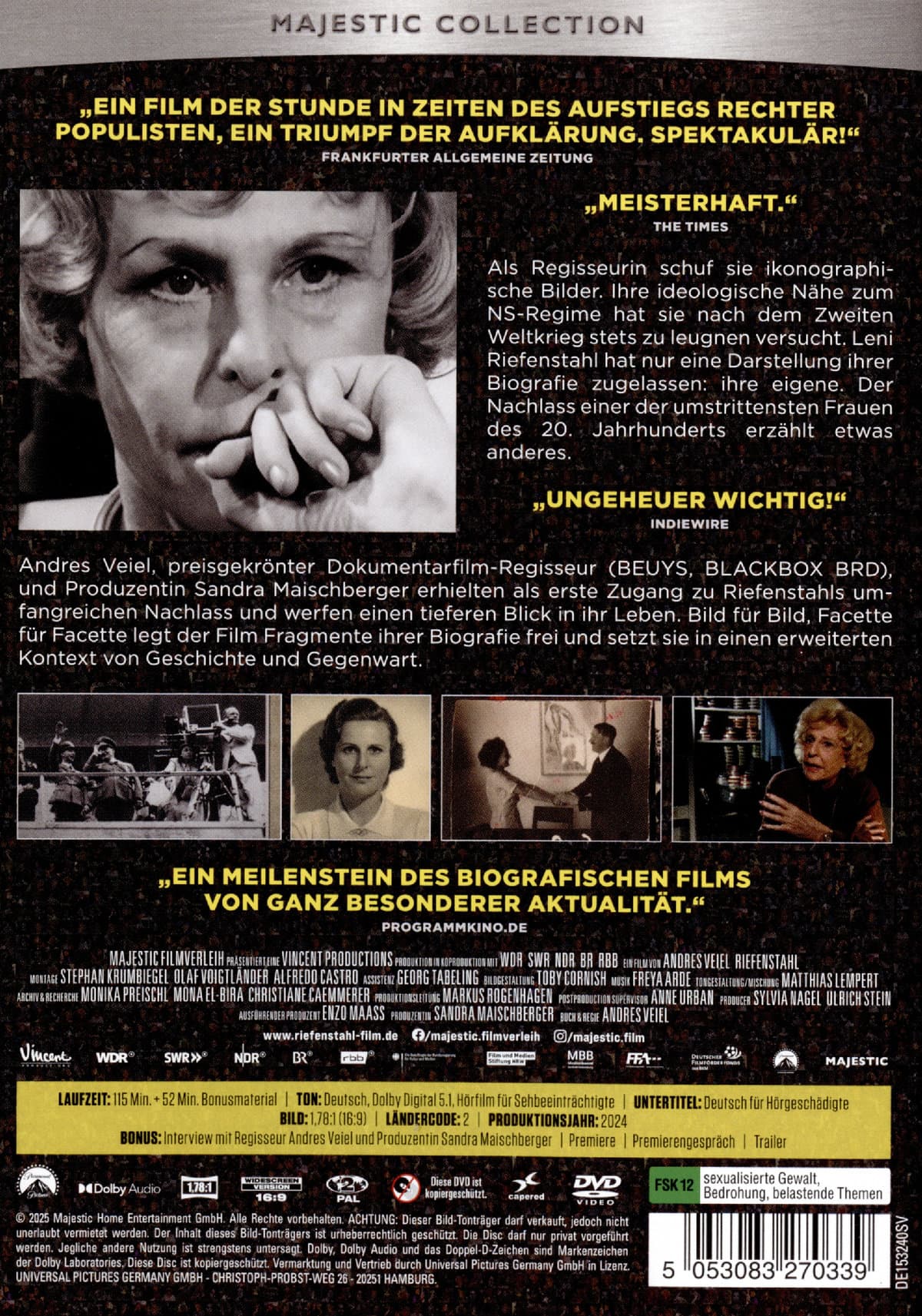 Produktbild Riefenstahl  (DVD) 2 von 2