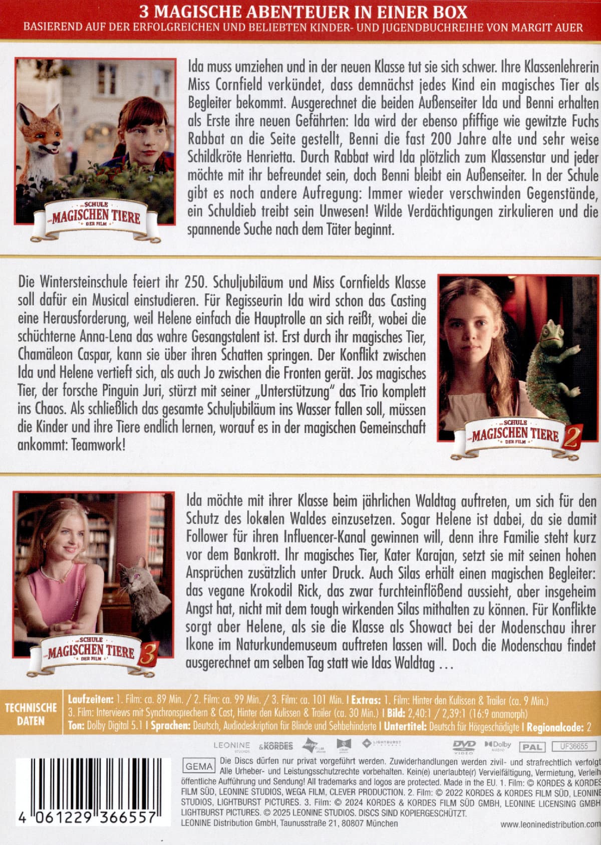 Produktbild Die Schule der magischen Tiere 3  [3 DVDs] 2 von 12