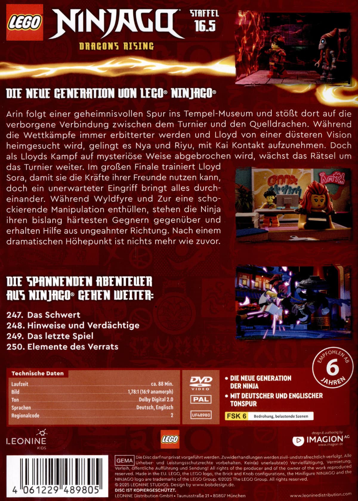 Produktbild LEGO Ninjago - Staffel 16.5 2 von 7