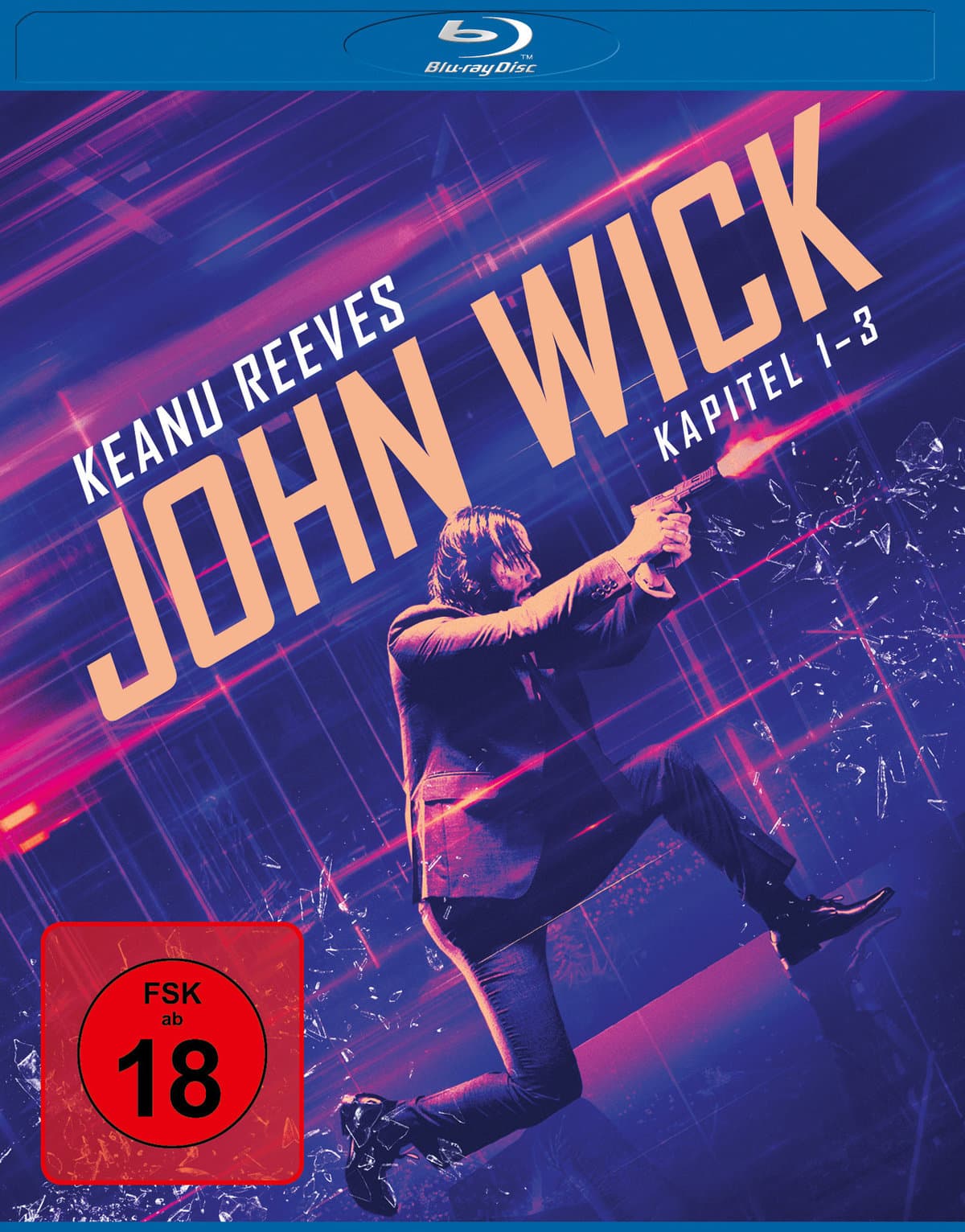 John Wick - Kapitel 1-3  [3 BRs]