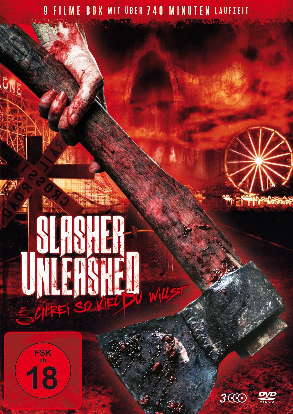 Slasher Unleashed - Schrei so viel du willst  [3 DVDs]