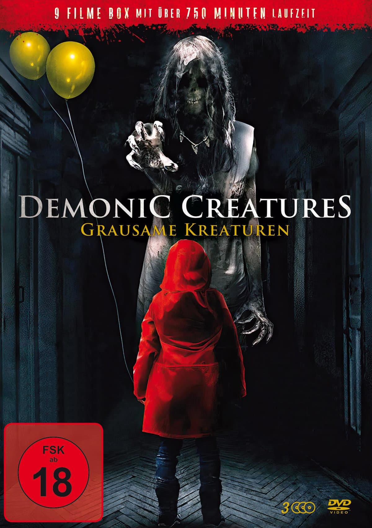 Demonic Creature - Grausame Kreaturen  [3 DVDs]