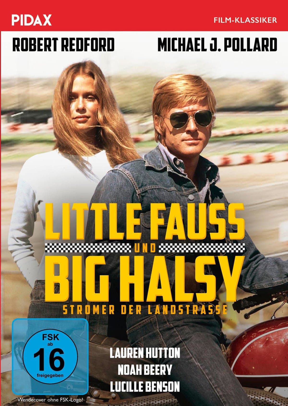 Little Fauss und Big Halsy (Stromer der Landstraße) / Spannender Rennsportfilm mit Robert Redford (Pidax Film-Klassiker)