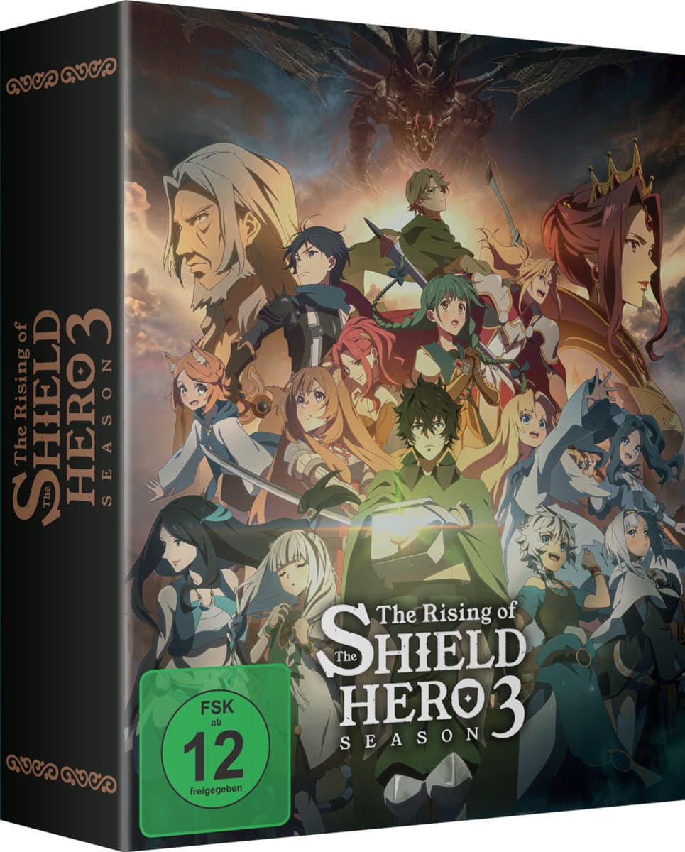 The Rising of the Shield Hero - Staffel 3 - Part 1 - DVD mit Sammelschuber