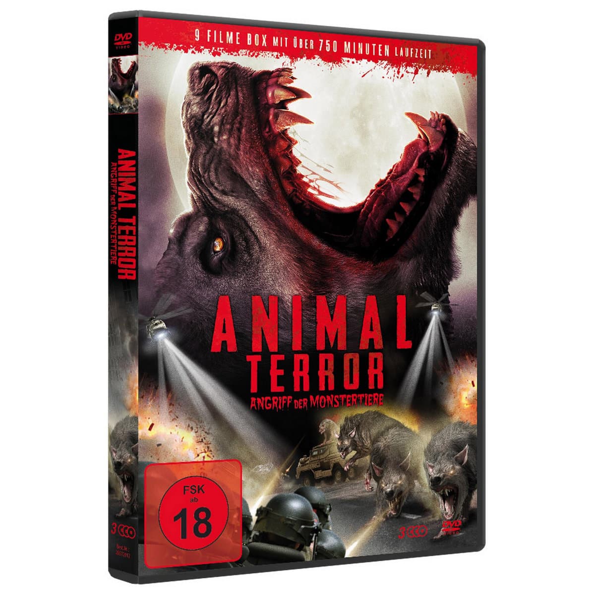 Animal Terror - Angriff der Monstertiere  [3 DVDs]