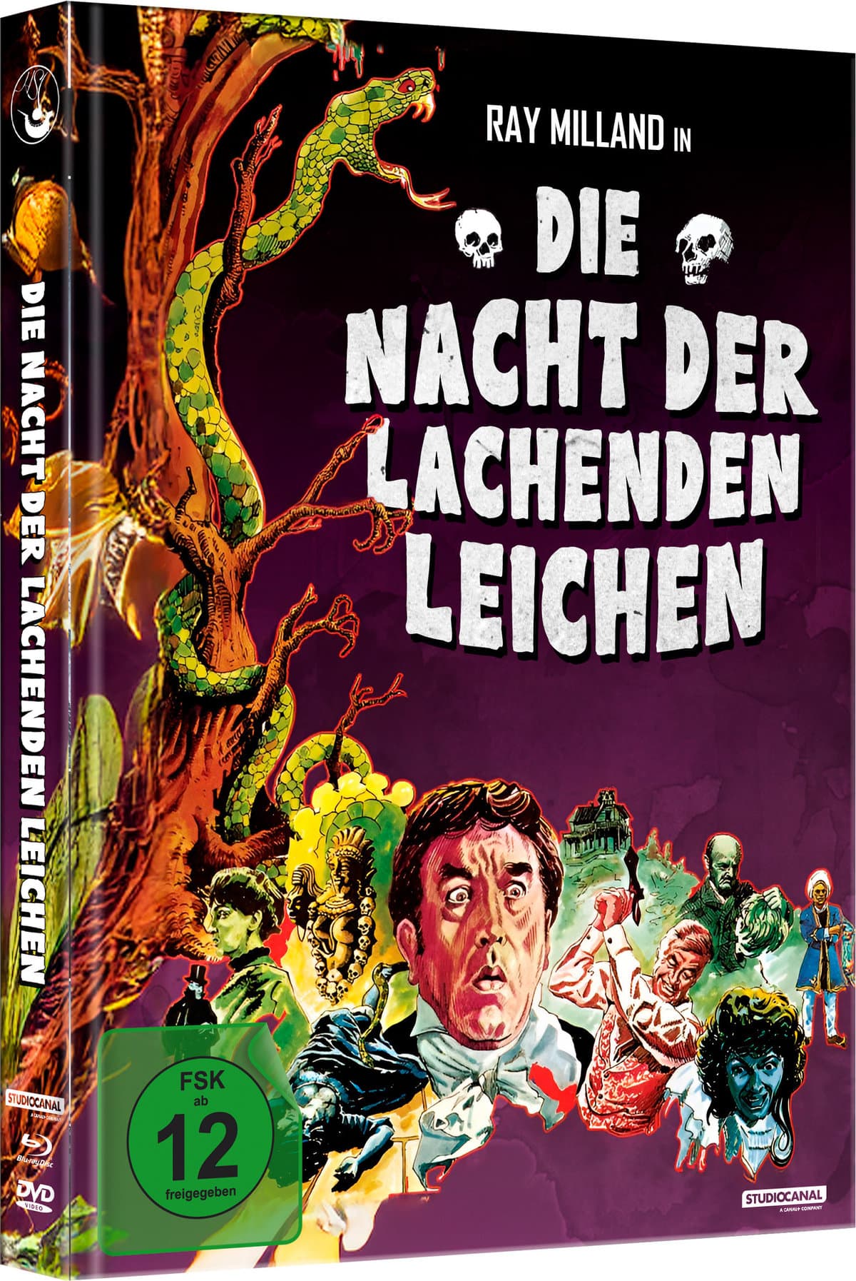 Die Nacht der lachenden Leichen - Mediabook - Limited Edition  (Blu-ray+DVD)