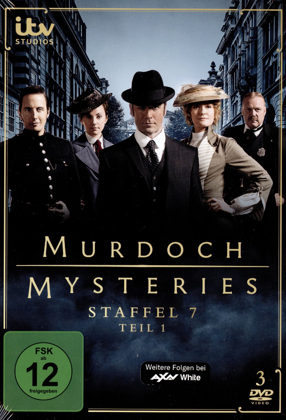 Murdoch Mysteries - Staffel 7 - Teil 1  [3 DVDs]