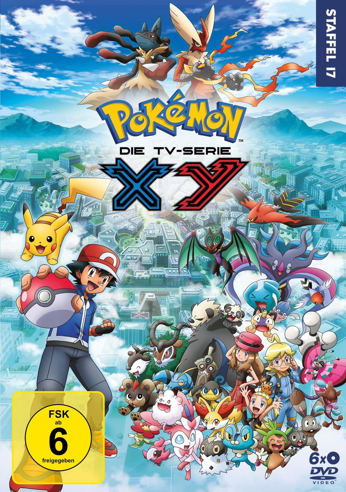 Pokémon - Die TV-Serie: XY - Staffel 17  [6 DVDs]