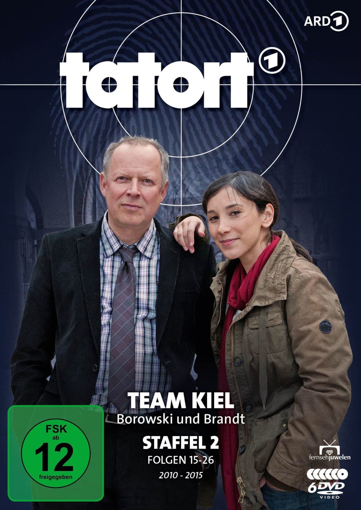 Tatort - Team Kiel: Borowski und Brandt - Staffel 2 (Folgen 15-26) (Fernsehjuwelen)  [6 DVDs]