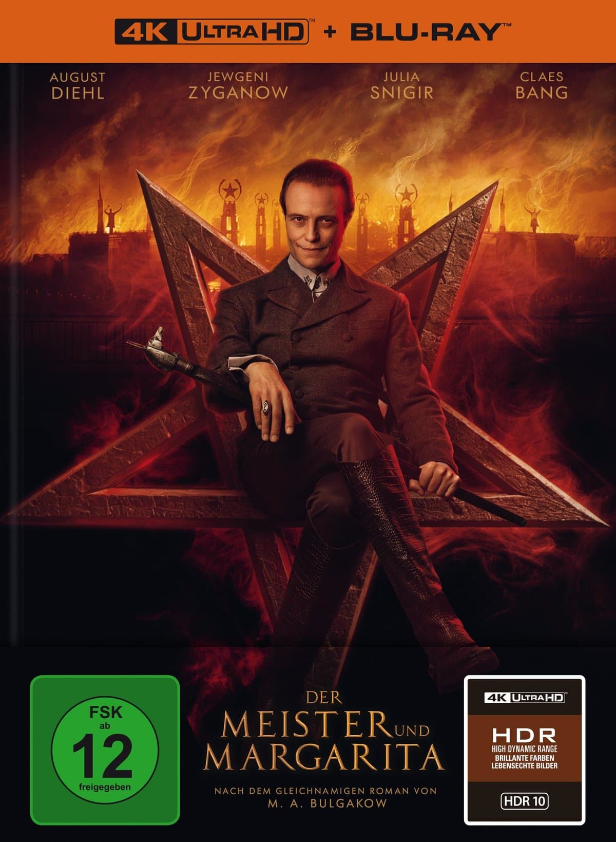 Der Meister und Margarita - Limitiertes Mediabook  (4K Ultra HD + Blu-ray)