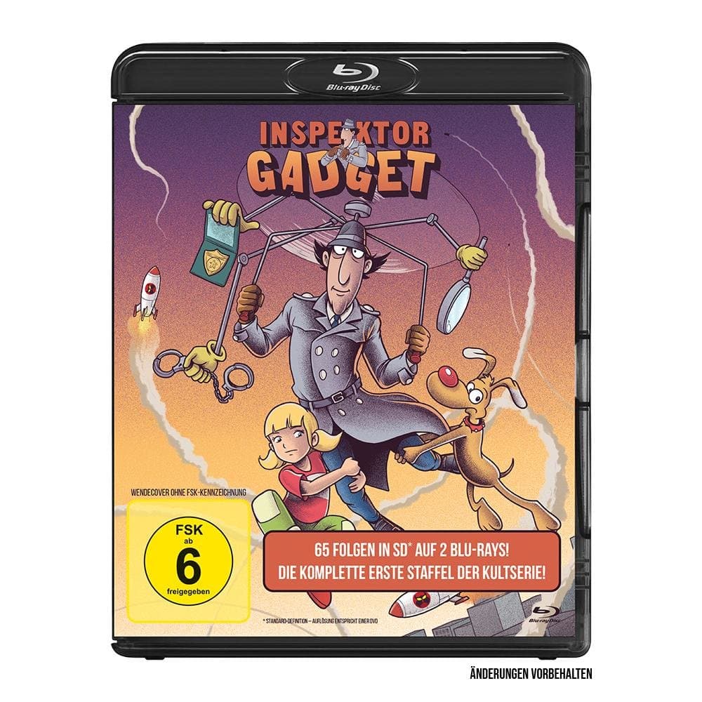 Inspektor Gadget Staffel 1  [2 BRs]