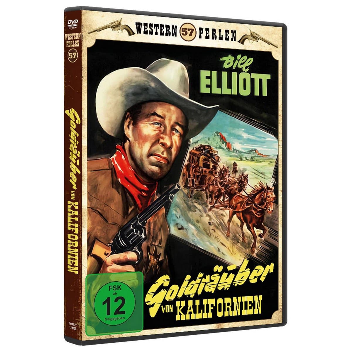 WESTERN PERLEN 57: "WILD" BILL ELLIOTT: GOLDRÄUBER VON KALIFORNIEN