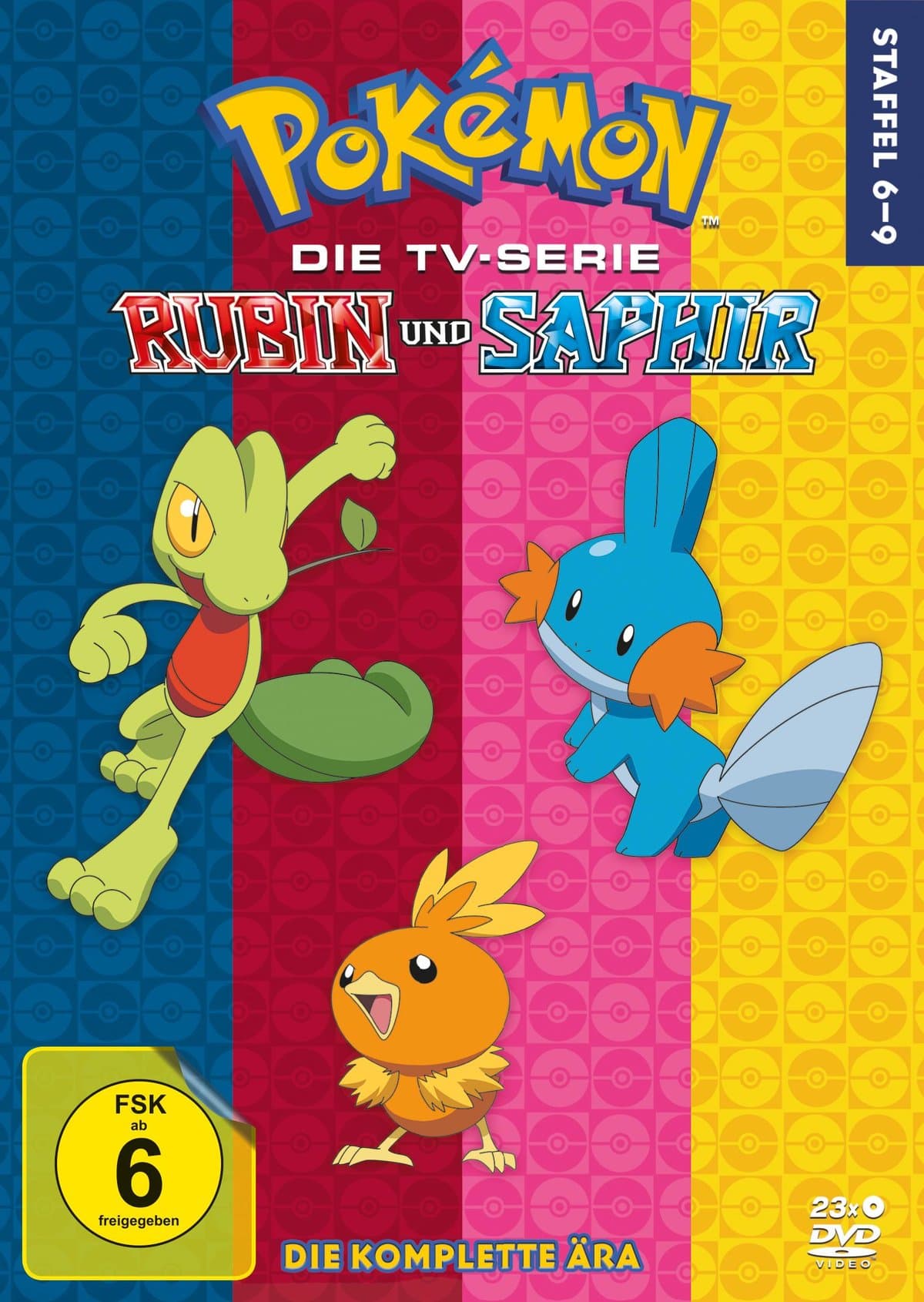 Pokémon - Die TV-Serie: Rubin und Saphir - Staffel 6-9  [23 DVDs]