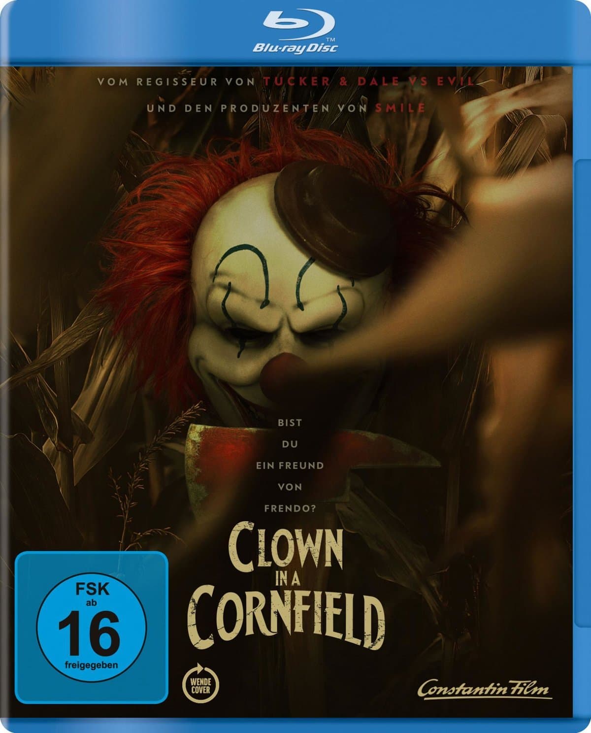 Clown in a Cornfield