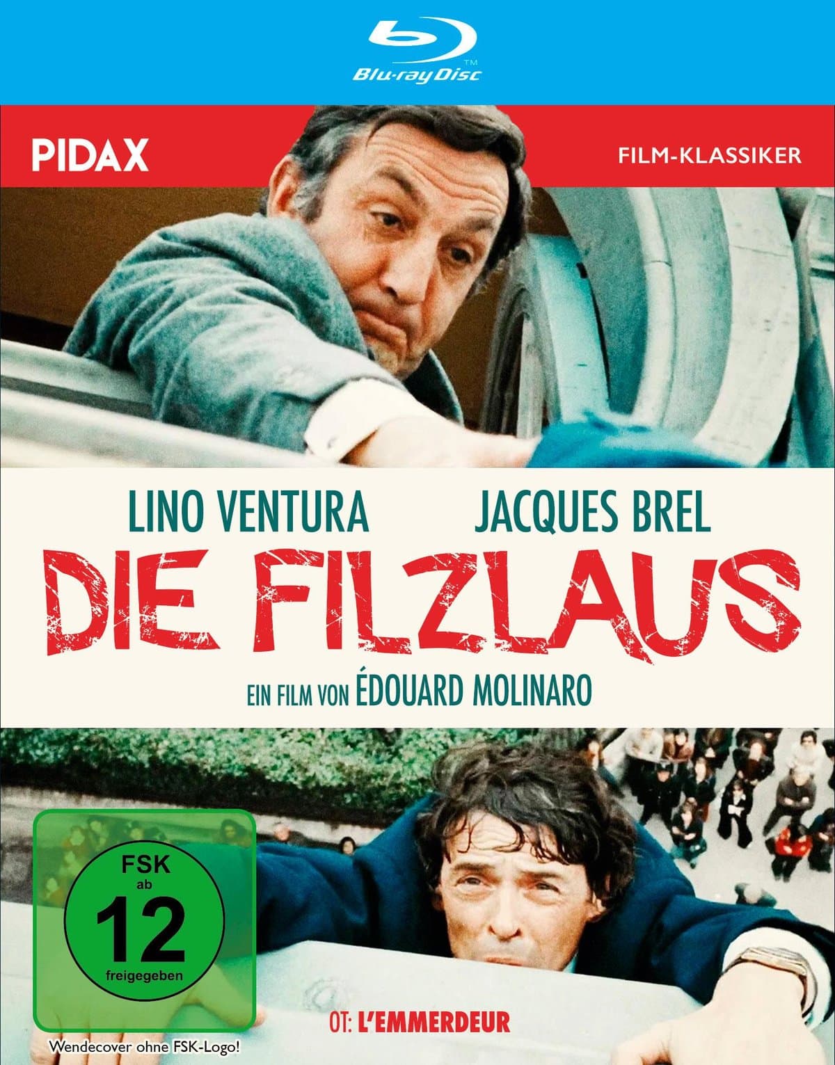 Die Filzlaus (L’emmerdeur) / Französische Kult-Komödie mit Lino Ventura und Jacques Brel (Pidax Film-Klassiker)